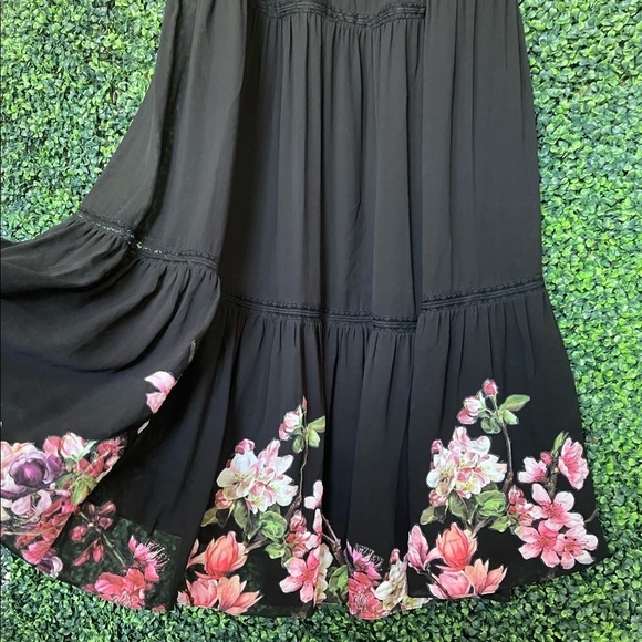 NWT Rococo Sand maxi Silk dress, size Small, gorgeous!! - Picture 5 of 11